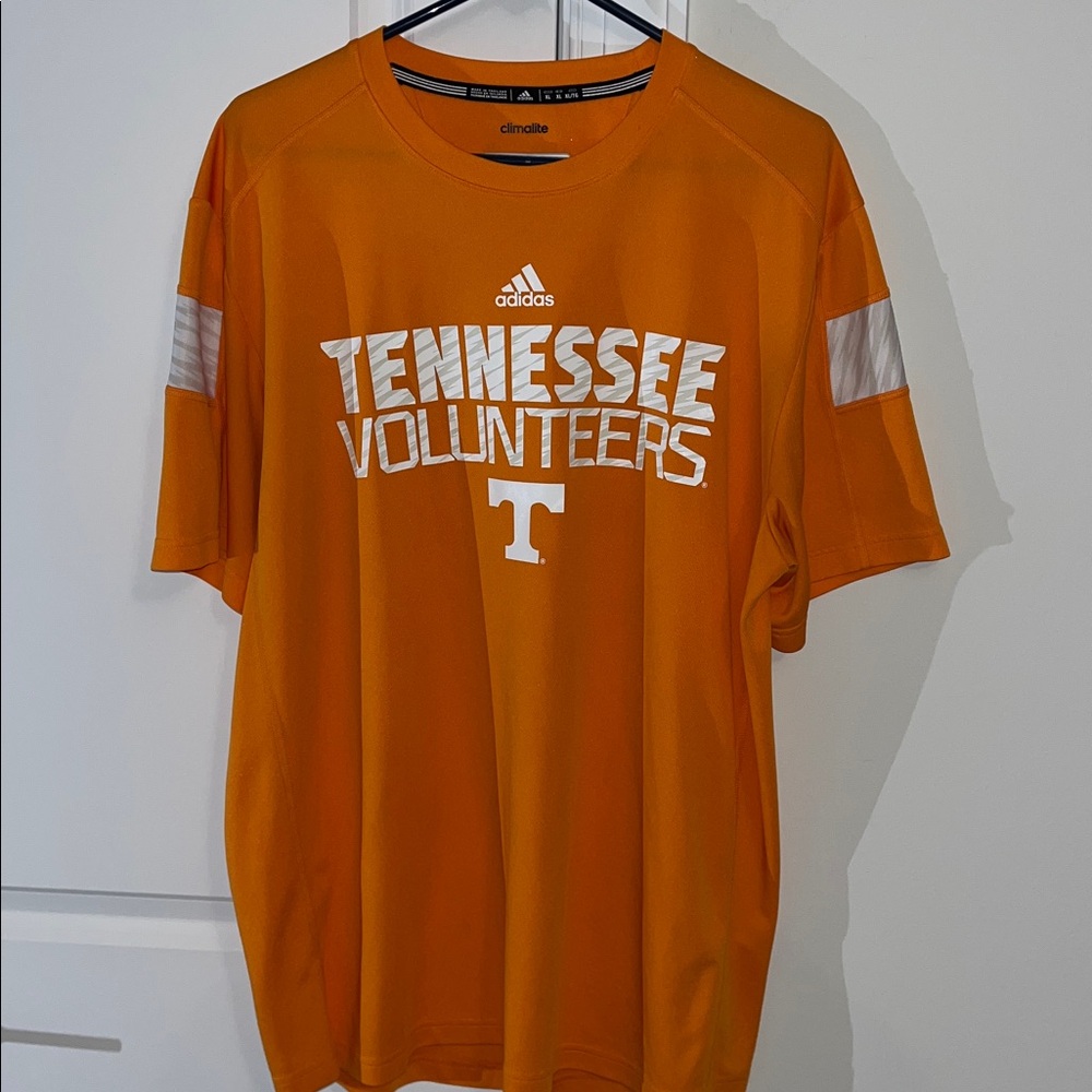Adidas Tennessee Volunteers Vols team issue #42 shirt XL mens razor barbed wire